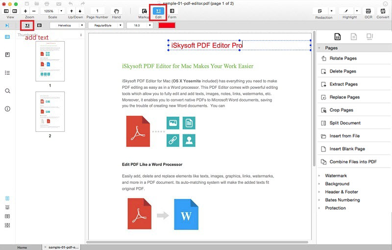 pdf editor free trial for mac